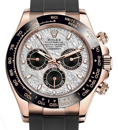 rose gold daytona meteorite